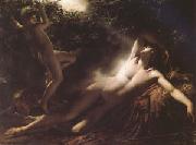Anne-Louis Girodet-Trioson The Sleep of Endymion (mk05) oil on canvas